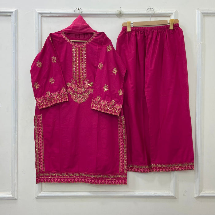 Eid Series: 3PC (Cotton) D-512