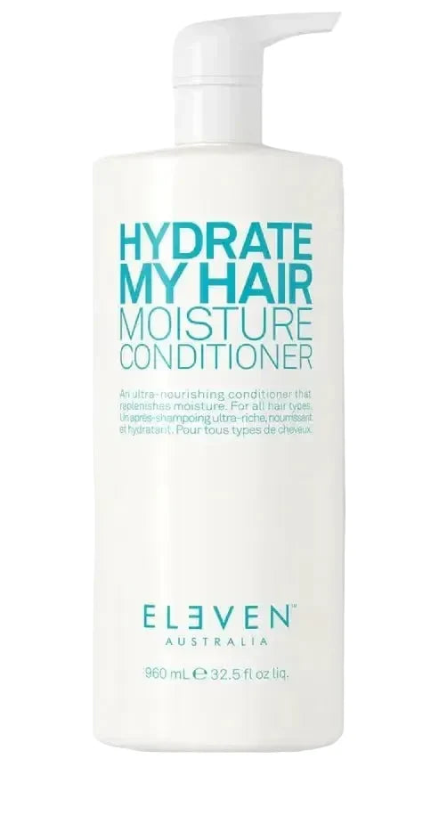 Hydrate My Hair Moisture Conditioner bottle by Eleven Australia on a white background - Hair Care Canada