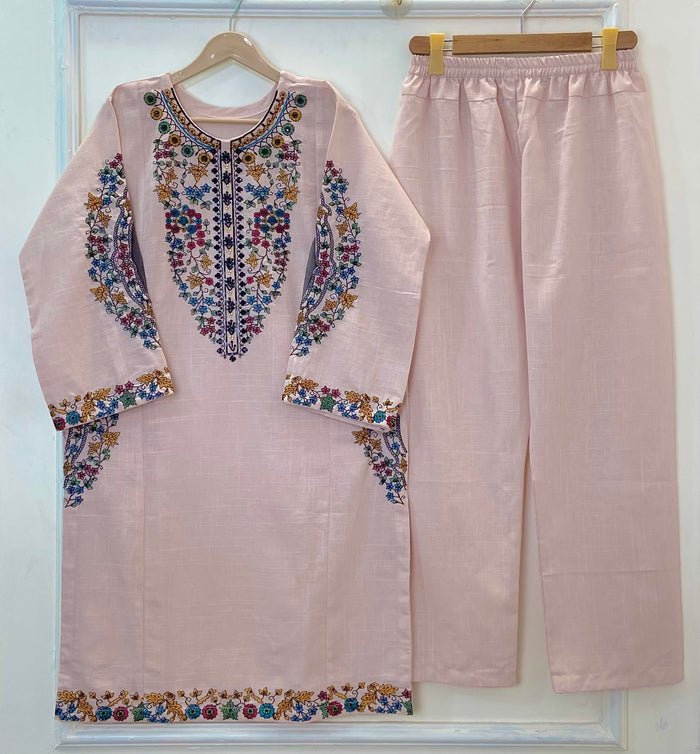 Embroidered Colorburst 2PC (Khaddar) D-281