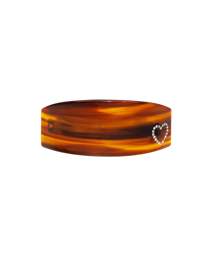 Emi Jay Ponytail Barrette in Tortoise Heart