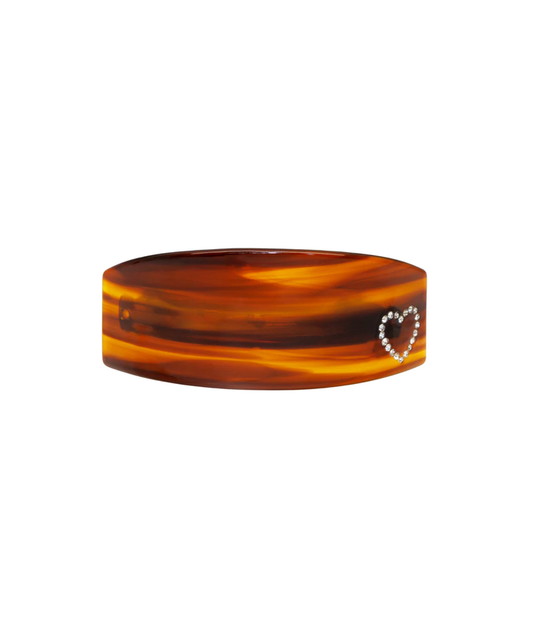 Emi Jay Ponytail Barrette in Tortoise Heart
