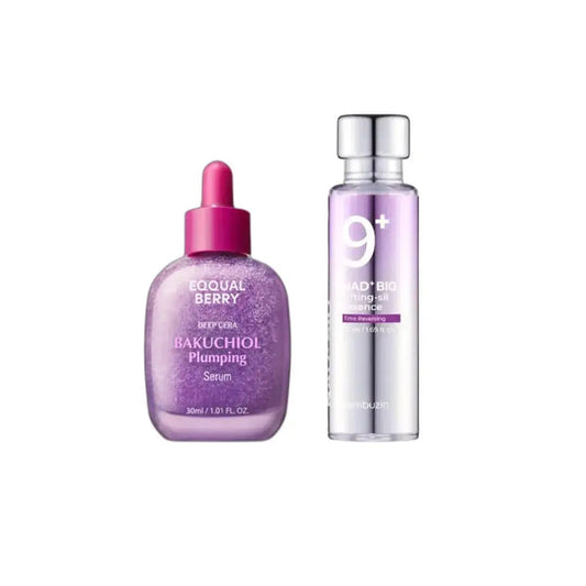 Purple Radiance Duo – Youth Boosting Skincare Set - DOKAN