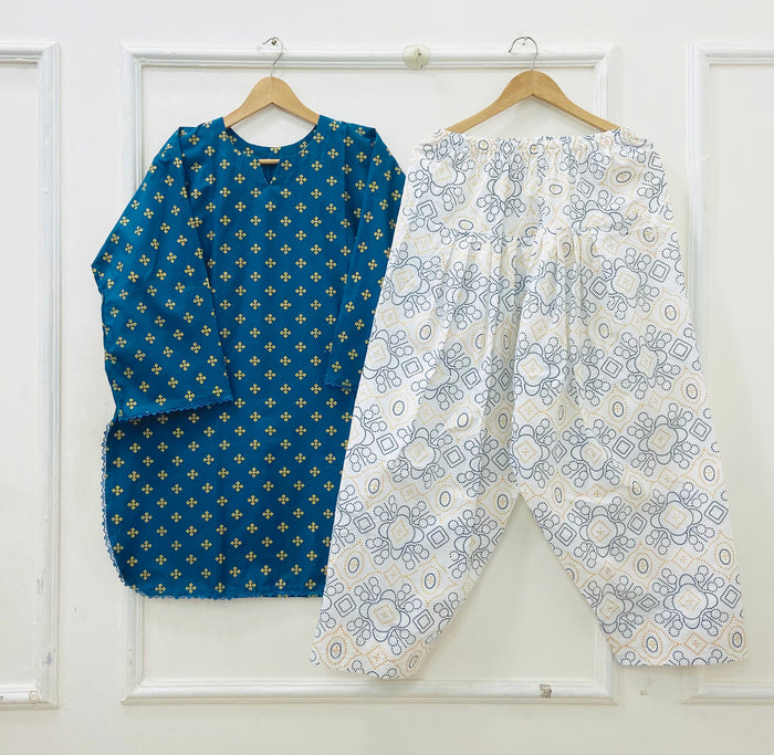 Ethnc | Block Printed Farshi D-693