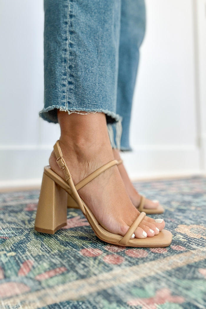 Everyday EVELYN Heel - Nude - B Social Boutique