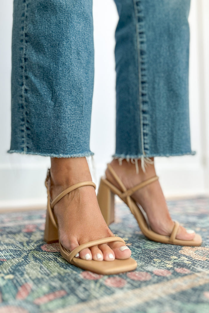 Everyday EVELYN Heel - Nude - B Social Boutique