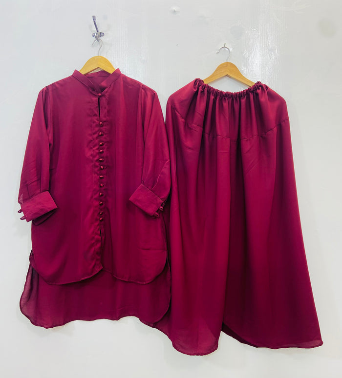 Fairytale Up & Down Co-Ord Set (Georgette) D-156