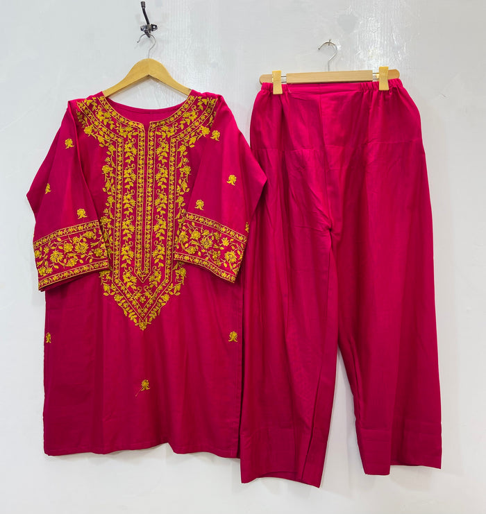 Farshi Finesse 2PC (Khaddar) D-148