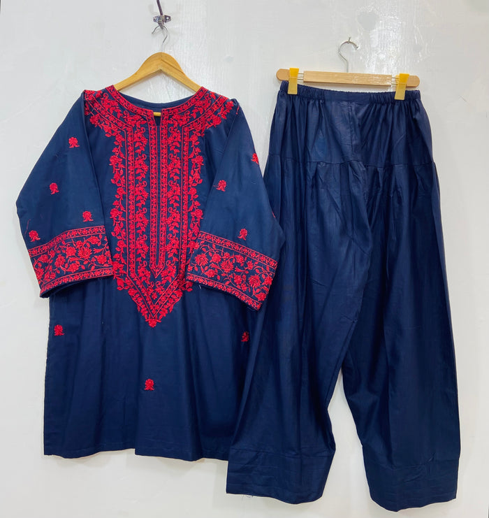 Farshi Finesse 2PC (Khaddar) D-148