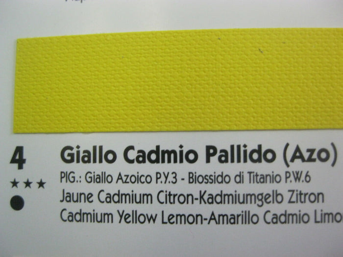 Cadmium Yellow Lemon #4