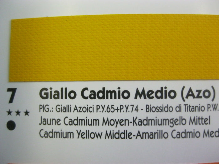 Cadmium Yellow Medium #7