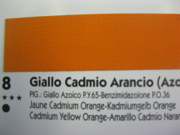 Cadmium Yelloow Orange #8