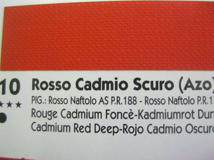 Cadmium Red Deep #10