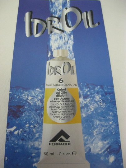 Ferrario IDROIL water-soluble oil color cover