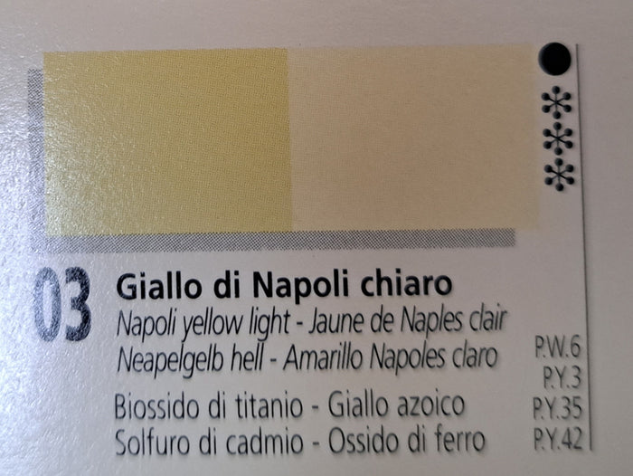 Naples Yellow Light #3