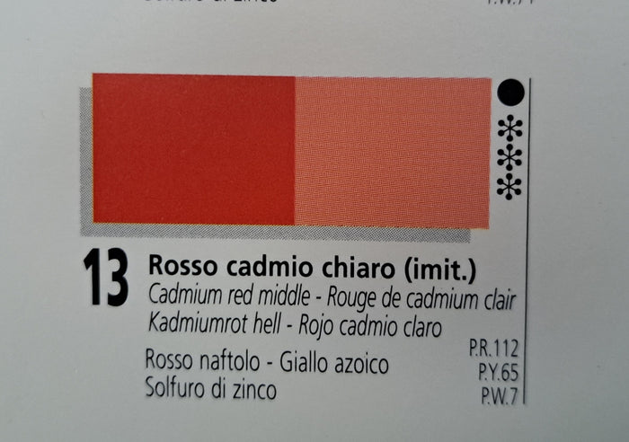 Cadmium Red Light #13