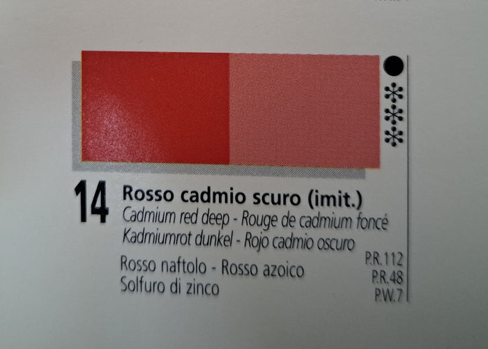 Cadmium Red deep #14