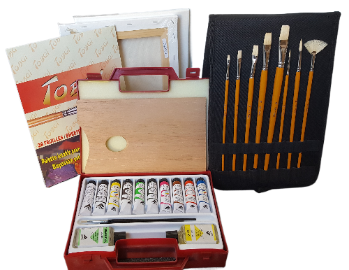 artist oil paint set