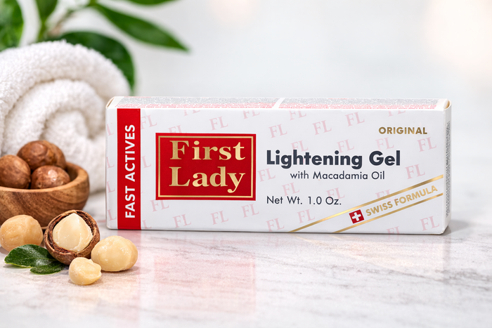 First Lady Skin Gel 30g | With Niacinamide, Salicylic Acid & Macadamia Oil | Daily Face & Body Skincare Gel
