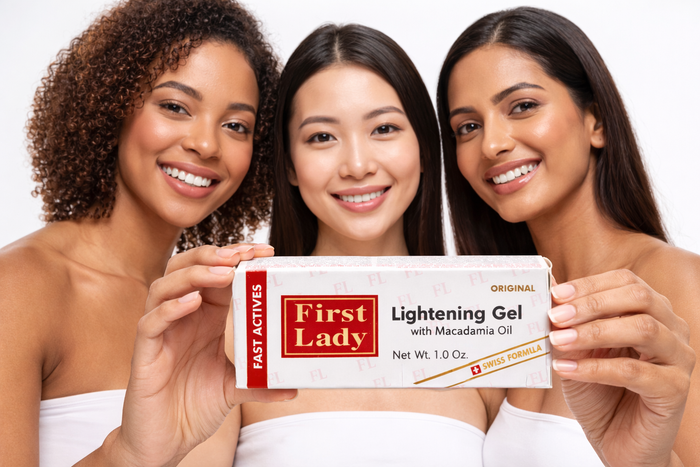 First Lady Skin Gel 30g | With Niacinamide, Salicylic Acid & Macadamia Oil | Daily Face & Body Skincare Gel