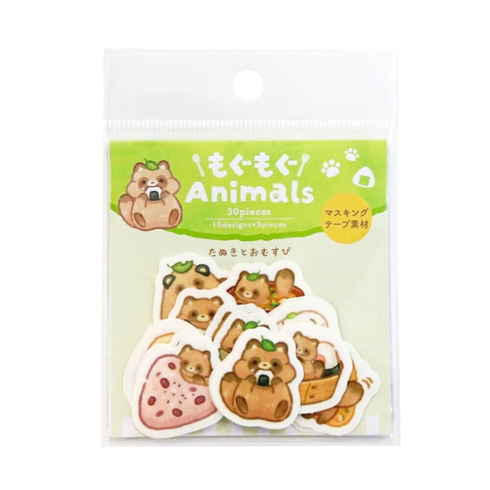 Flake Stickers – Kawaii Tanuki