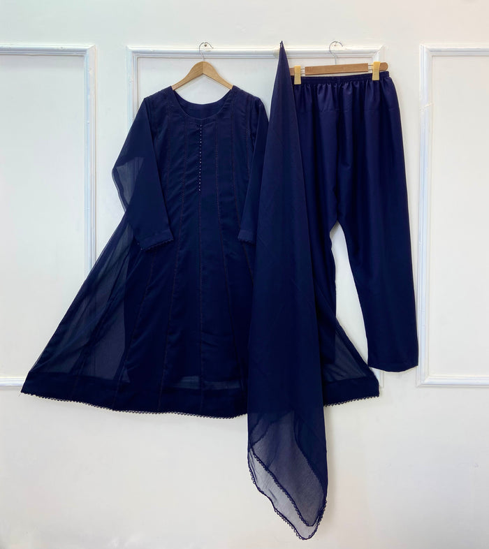 Small / Navy blue