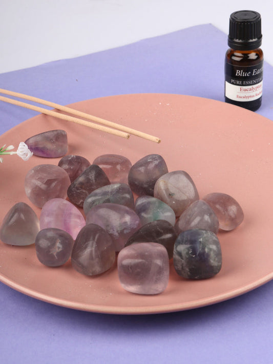 Fluorite Rainbow - Tumbled | One Colour-Image 1