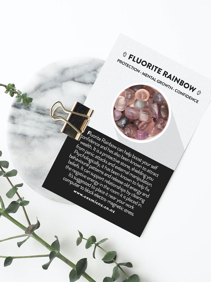 Fluorite Rainbow - Tumbled | One Colour-Image 2
