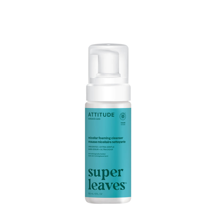 ATTITUDE Super Leaves Micellar Foaming Cleanser unscented 14060_en?_main? 150 mL