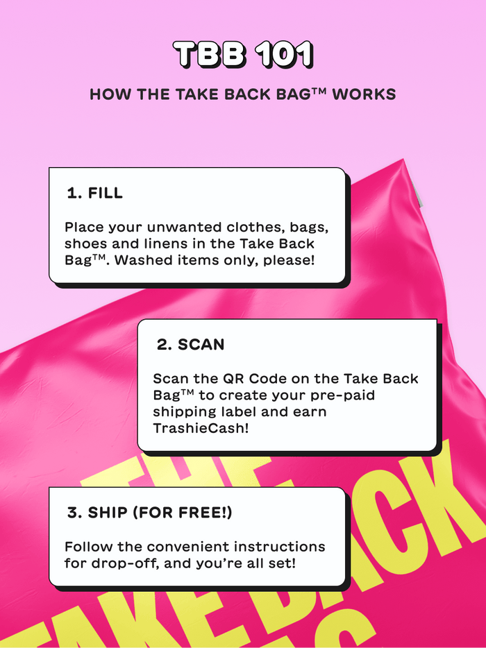For Days For Days Take Back Bag™ - Textile Recycling Bag