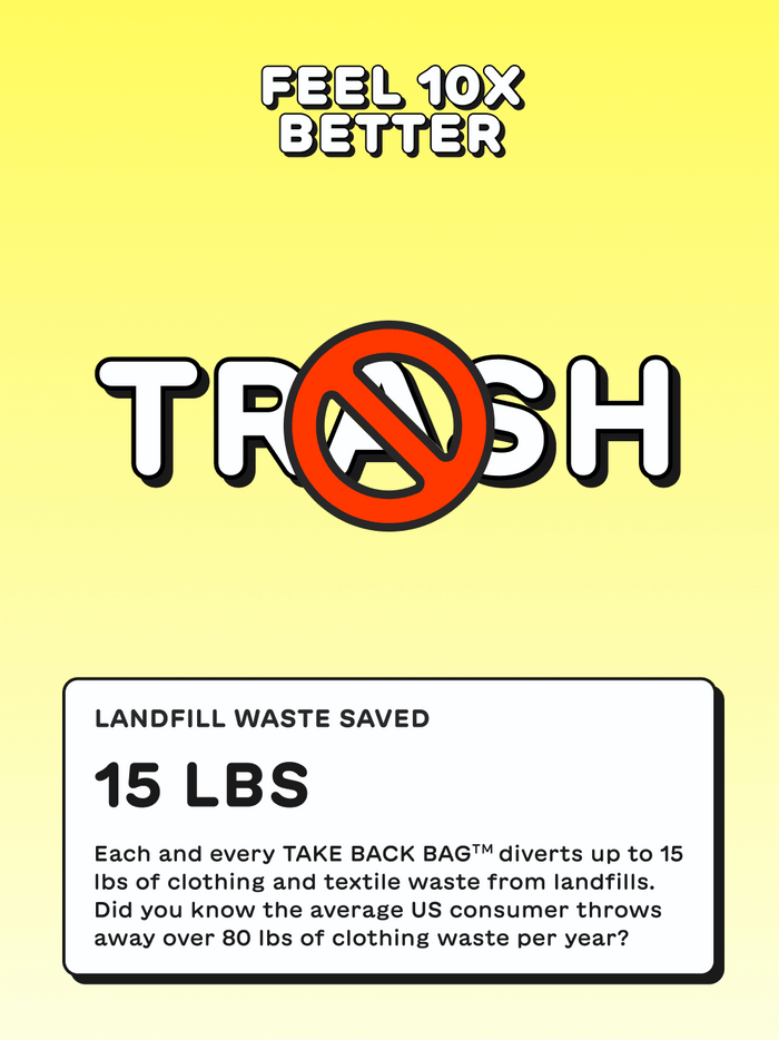 For Days For Days Take Back Bag™ - Textile Recycling Bag