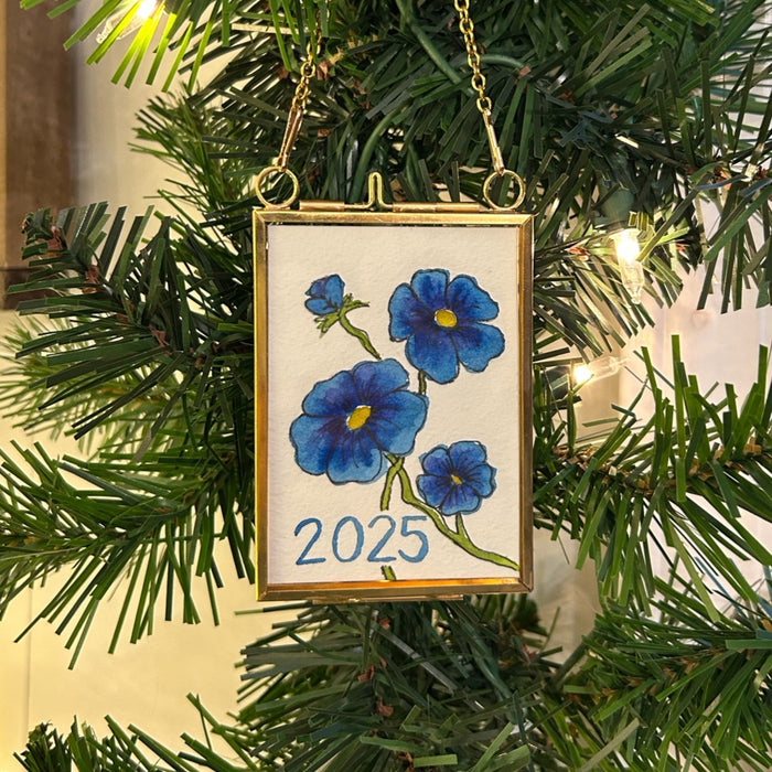 Blue Flowers - "2025"