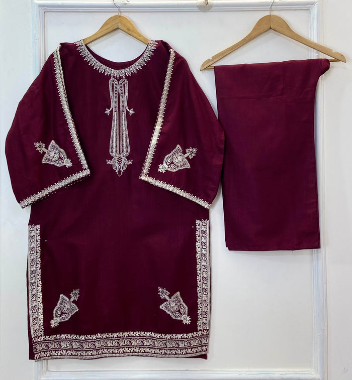 Small / Maroon