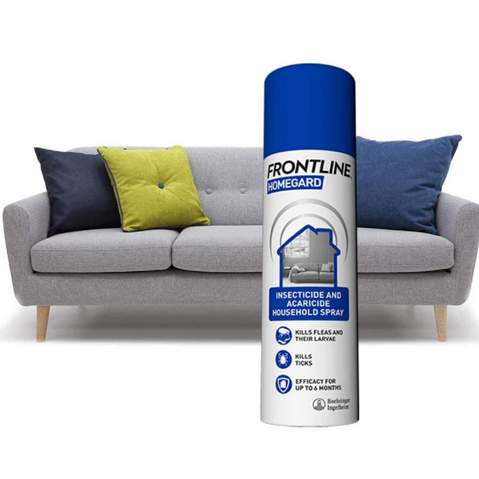 FRONTLINE Homegard Flea Spray For The Home  Household Flea Spray 500ml (T)