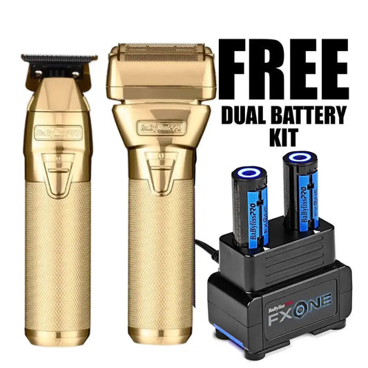 FXONE GoldFX Trimmer + Foil Shaver (Tool Only) – BaBylissPRO BaByliss