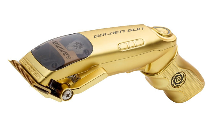 GAMMA+ GOLDEN GUN PROFESSIONAL CORDLESS CLIPPER # GP602G - Palms Fashion Inc.