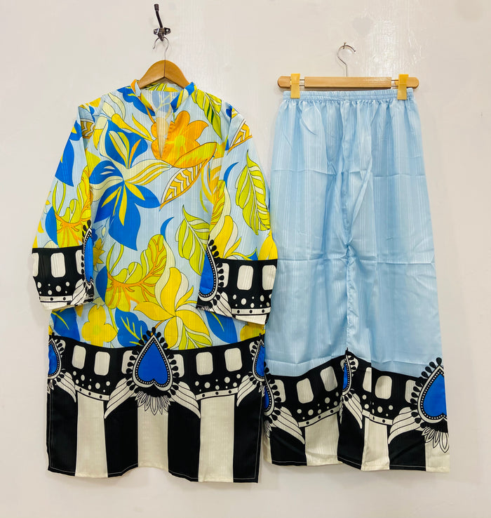 Garden Co-Ord Sets (Swiss Silk) D-139