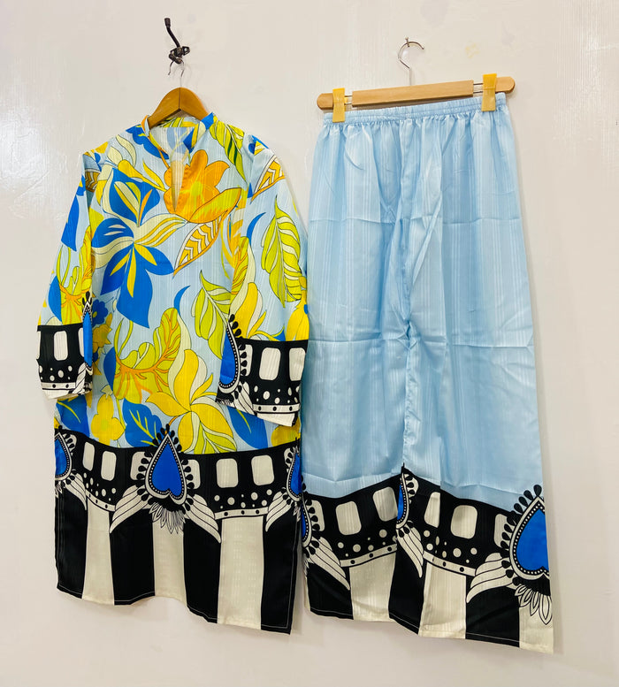 Garden Co-Ord Sets (Swiss Silk) D-139