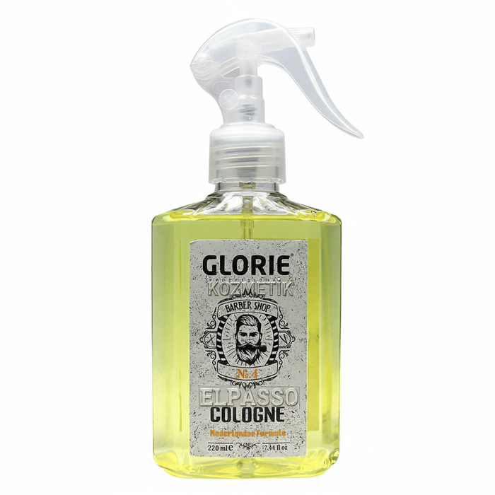Glorie Barber Shop Cologne No.4 - Şeffaf Kapak