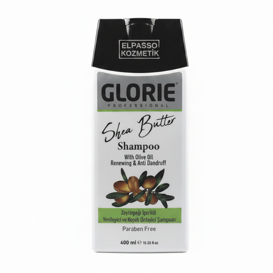 Glorie Shea Butter Shampoo - Beyaz Arka Plan
