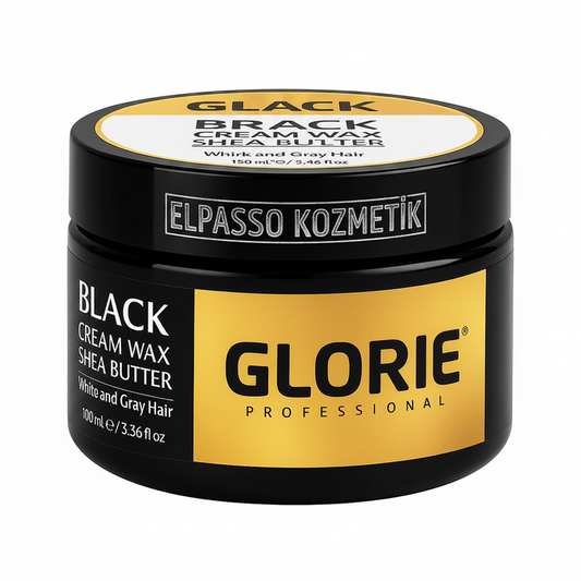 Glorie Black Cream Wax - Kapak Yan Yüzey Damga