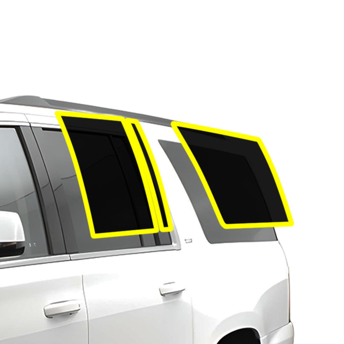Precut Front Rear Windows Windshield Premium Nano Ceramic Window Film Tint Kit For GMC Yukon XL 2015 - 2020 - Bogar Tech Designs