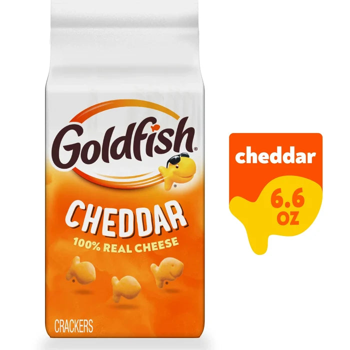 Goldfish Cheddar Crackers - 187g bag