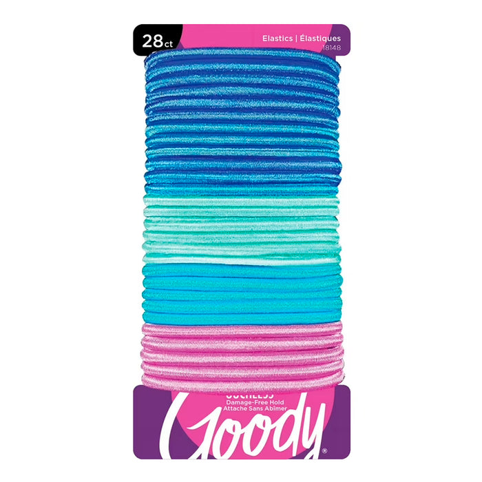 Goody Ouchless No-Metal Elastics Pastel 46pcs