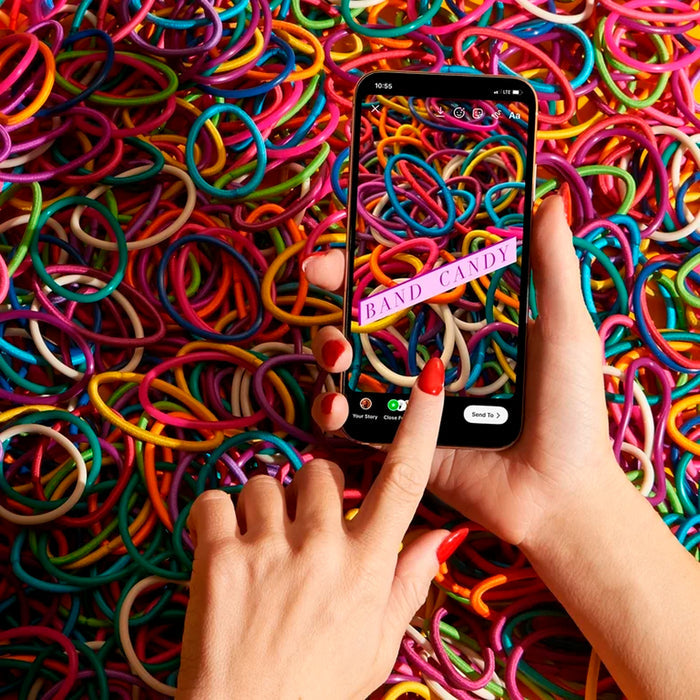 Goody Ouchless No-Metal Elastics Pastel 46pcs