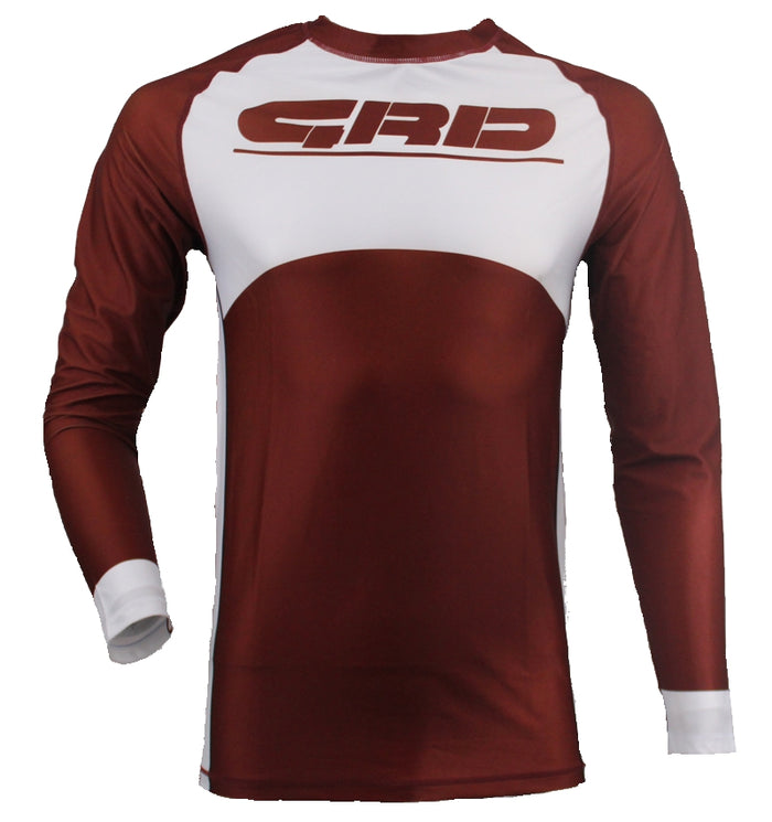 GUARD Ranked BJJ  Rashguard Brown Belt - Takedown Distribution