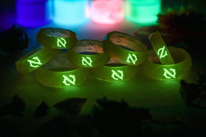 Gunbreaker FFXIV Ring Glow in the Dark Soul Crystal / GNB Job Stone Final Fantasy XIV FF14 - LootCaveCo