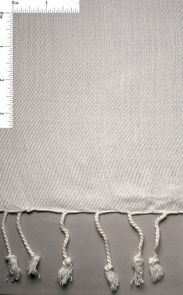 Close up of weave and fringe