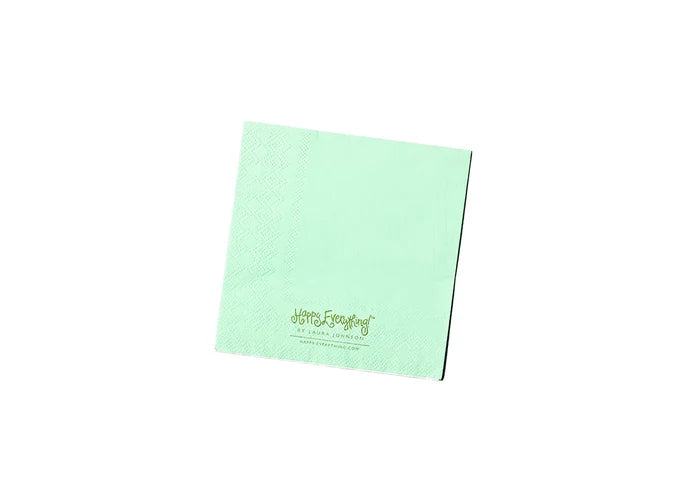 Happy Everything: Champagne Cocktail Napkins Set of 20 - B Social Boutique