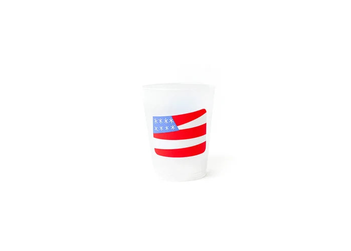 Happy Everything: Flag Frosted Cups Set of 10 - B Social Boutique