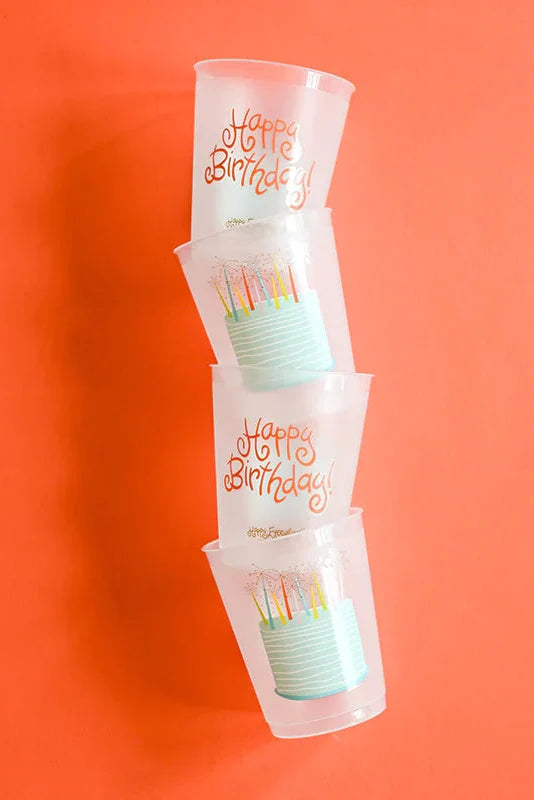 Happy Everything: Sparkle Cake Frosted Cups Set of 10